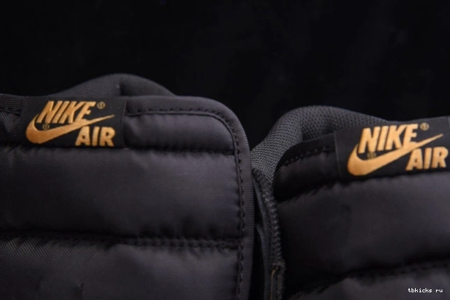 Reps TB JORDAN (2020) RETRO 555088-032 GOLD 1 HIGH AIR METALLIC BLACK 0705